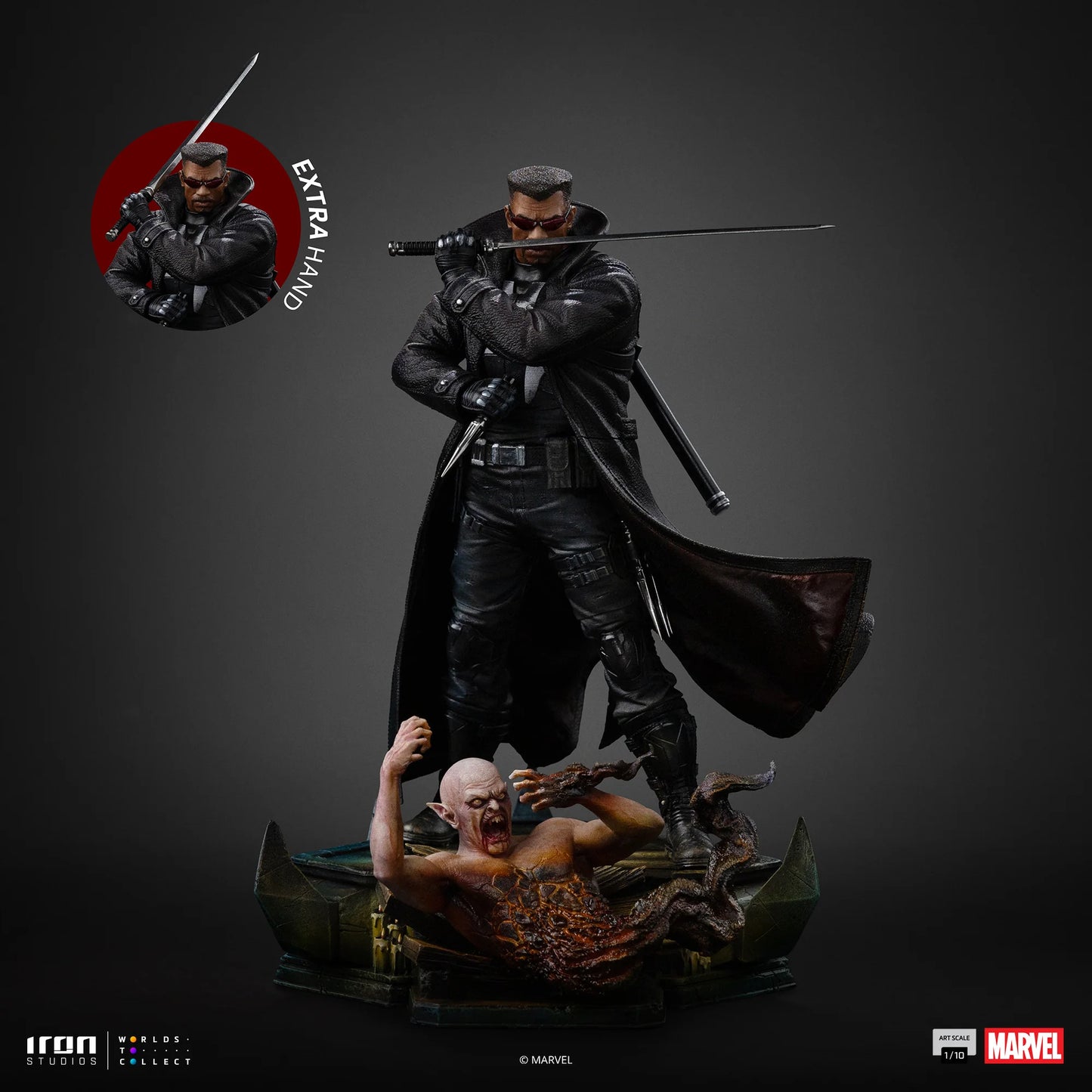 IRON Studios: Marvel - Blade Escala de Arte 1/10 Preventa