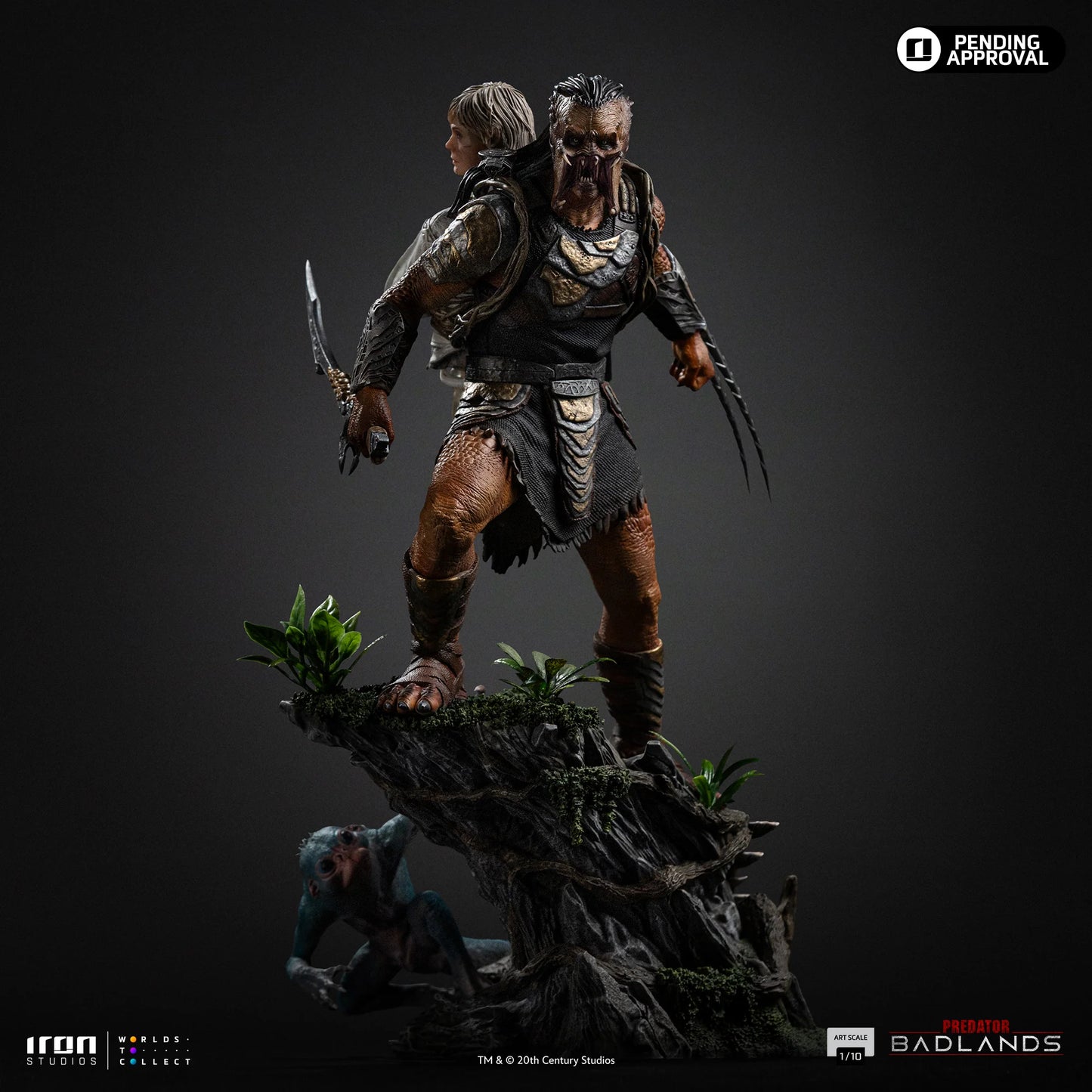 IRON Studios: Predator Blands - Predator Dek y Thia Escala de Arte 1/10 Preventa