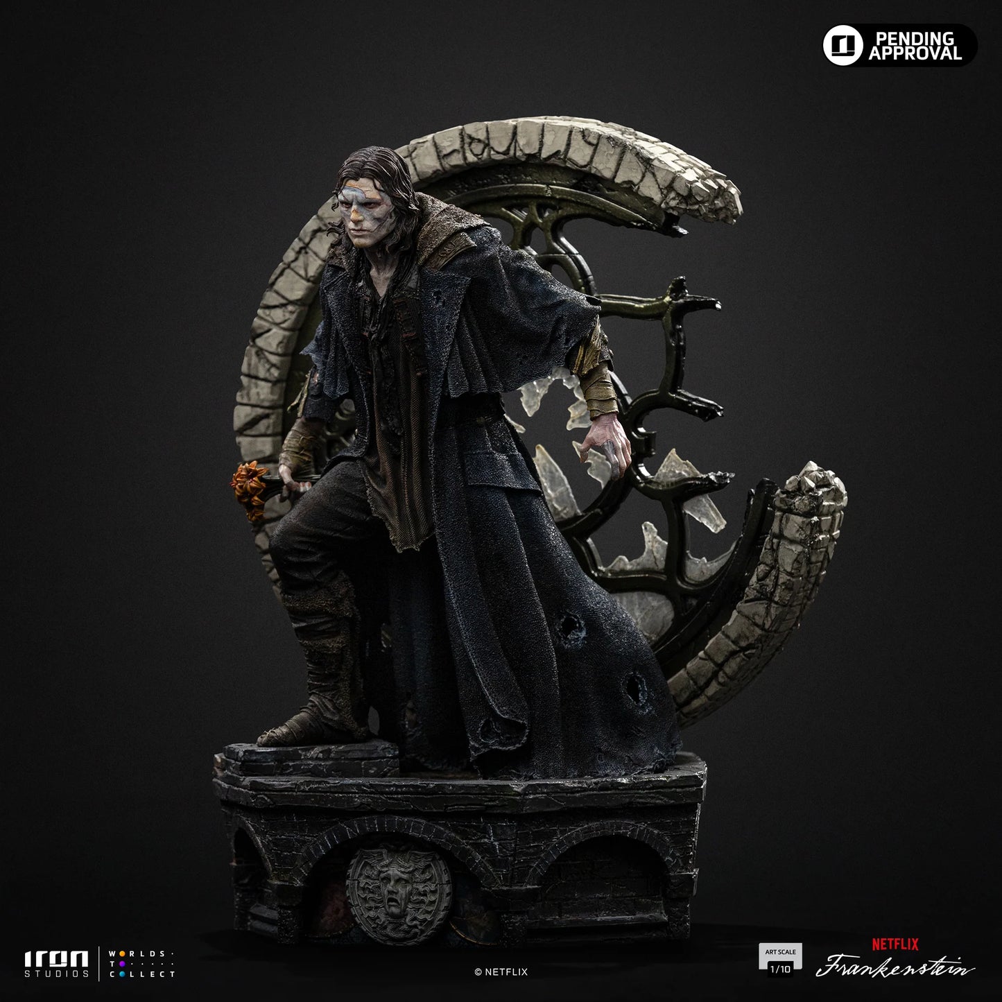 IRON Studios: Frankenstein - Monstruo de Frankenstein Escala de Arte 1/10 Preventa