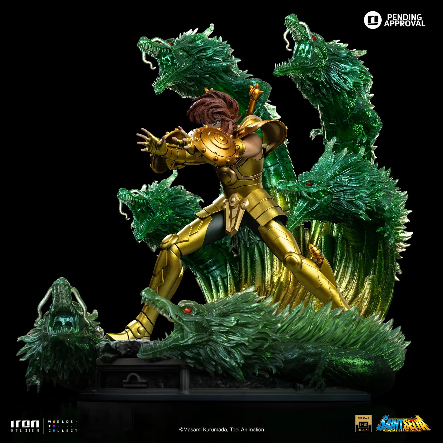 IRON Studios: Los Caballeros Del Zodiaco - Dohko de Libra Deluxe Escala de Arte 1/10 Preventa