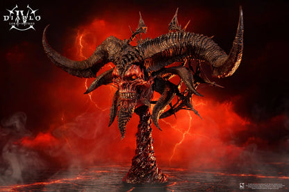PureArts: Diablo IV Lord of Hatred - Mascara de Mephisto Replica Escala 1/2 Preventa