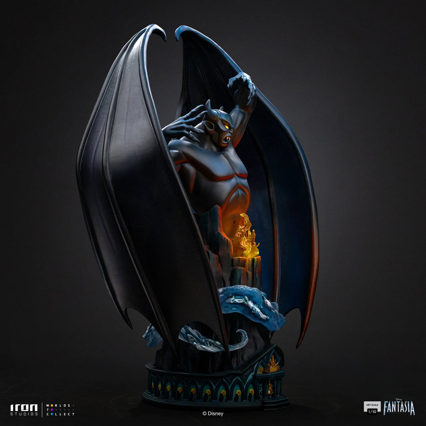 IRON Studios: Disney Fantasía - Chernabog Escala de Arte 1/20 Preventa