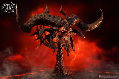 PureArts: Diablo IV Lord of Hatred - Mascara de Mephisto Replica Escala 1/2 Preventa