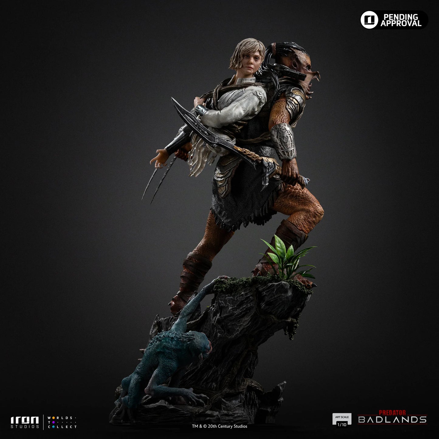 IRON Studios: Predator Blands - Predator Dek y Thia Escala de Arte 1/10 Preventa