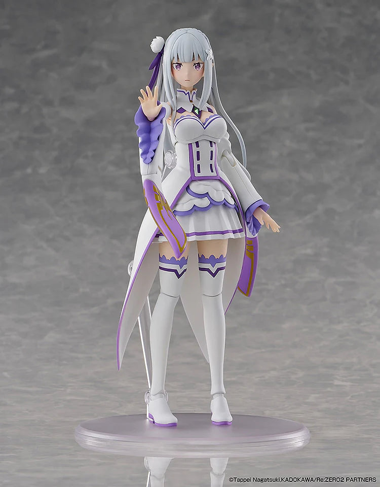 Kadokawa Model Kits: Re Zero Starting Life In Another World - Emilia Deluxe Kit De Plastico Preventa