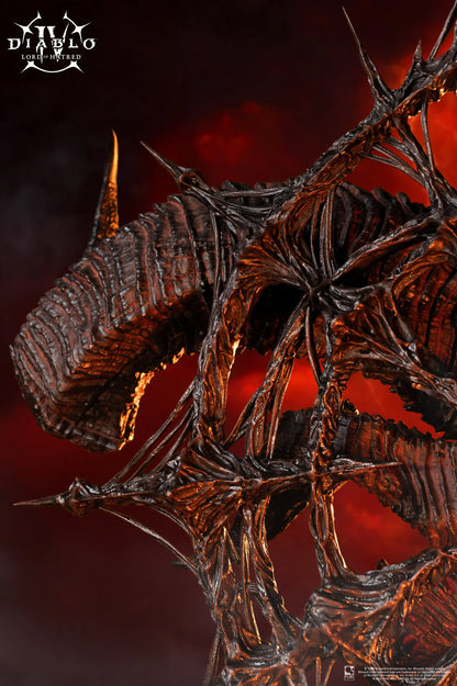 PureArts: Diablo IV Lord of Hatred - Mascara de Mephisto Replica Escala 1/2 Preventa
