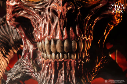 PureArts: Diablo IV Lord of Hatred - Mascara de Mephisto Replica Escala 1/2 Preventa