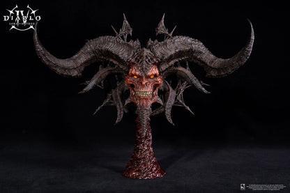 PureArts: Diablo IV Lord of Hatred - Mascara de Mephisto Replica Escala 1/2 Preventa