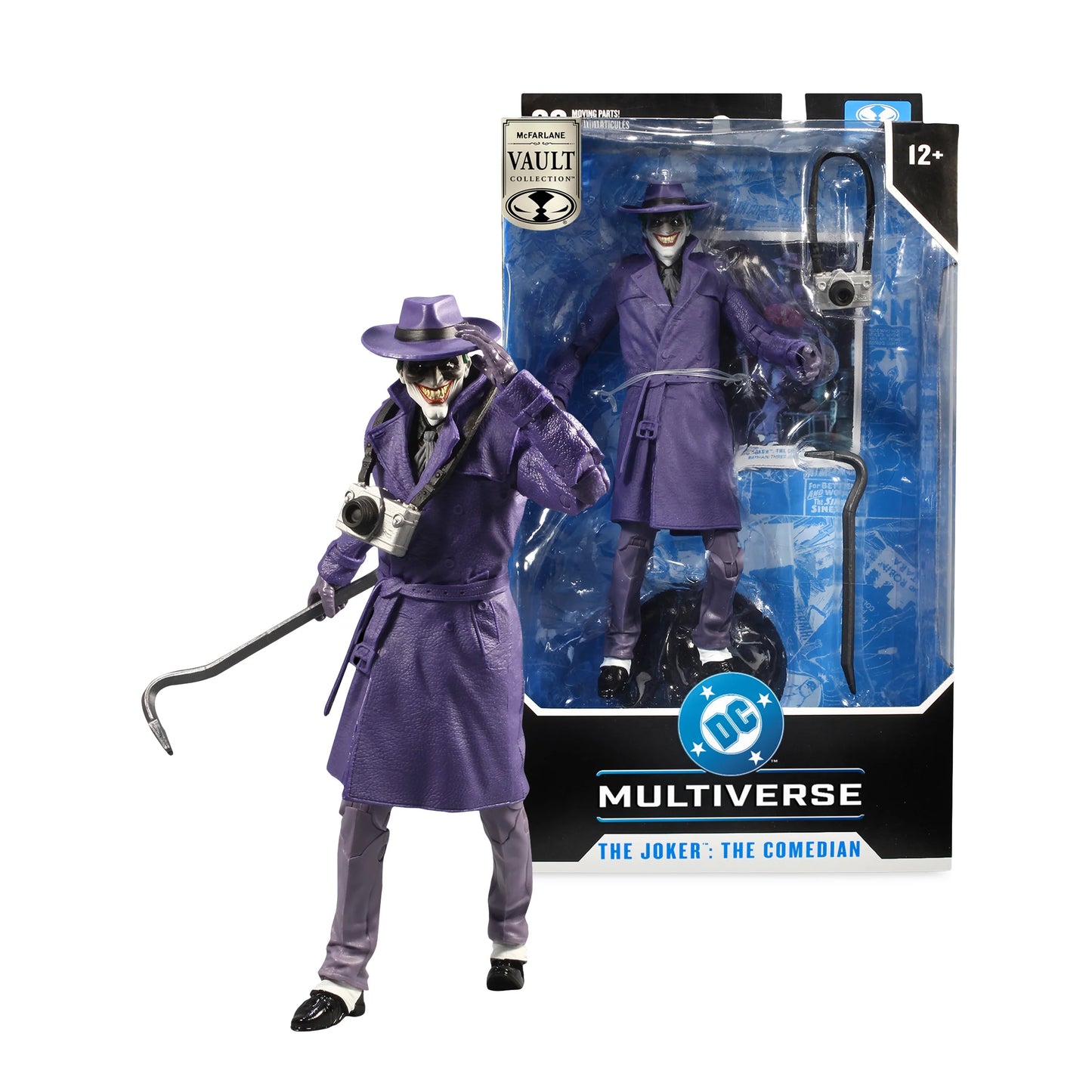 Mcfarlane Vault Collection Dc Multiverse: Batman Three Jokers - The Joker The Comedian 7 Pulgadas Preventa