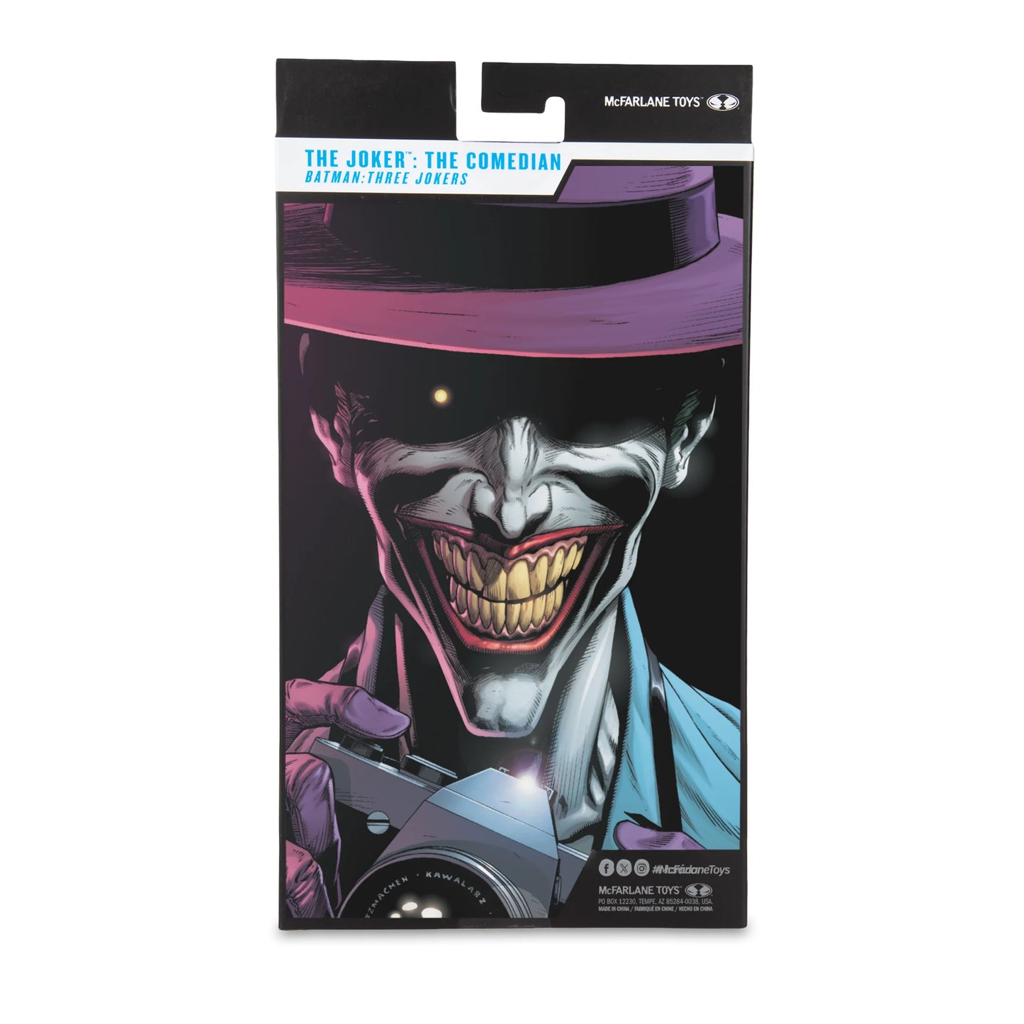 Mcfarlane Vault Collection Dc Multiverse: Batman Three Jokers - The Joker The Comedian 7 Pulgadas Preventa