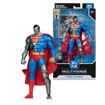 Multiverse: Revenge Of The Green Lanterns - Cyborg Superman 7 Pulgadas Preventa