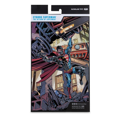 Multiverse: Revenge Of The Green Lanterns - Cyborg Superman 7 Pulgadas Preventa
