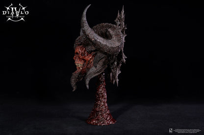 PureArts: Diablo IV Lord of Hatred - Mascara de Mephisto Replica Escala 1/2 Preventa