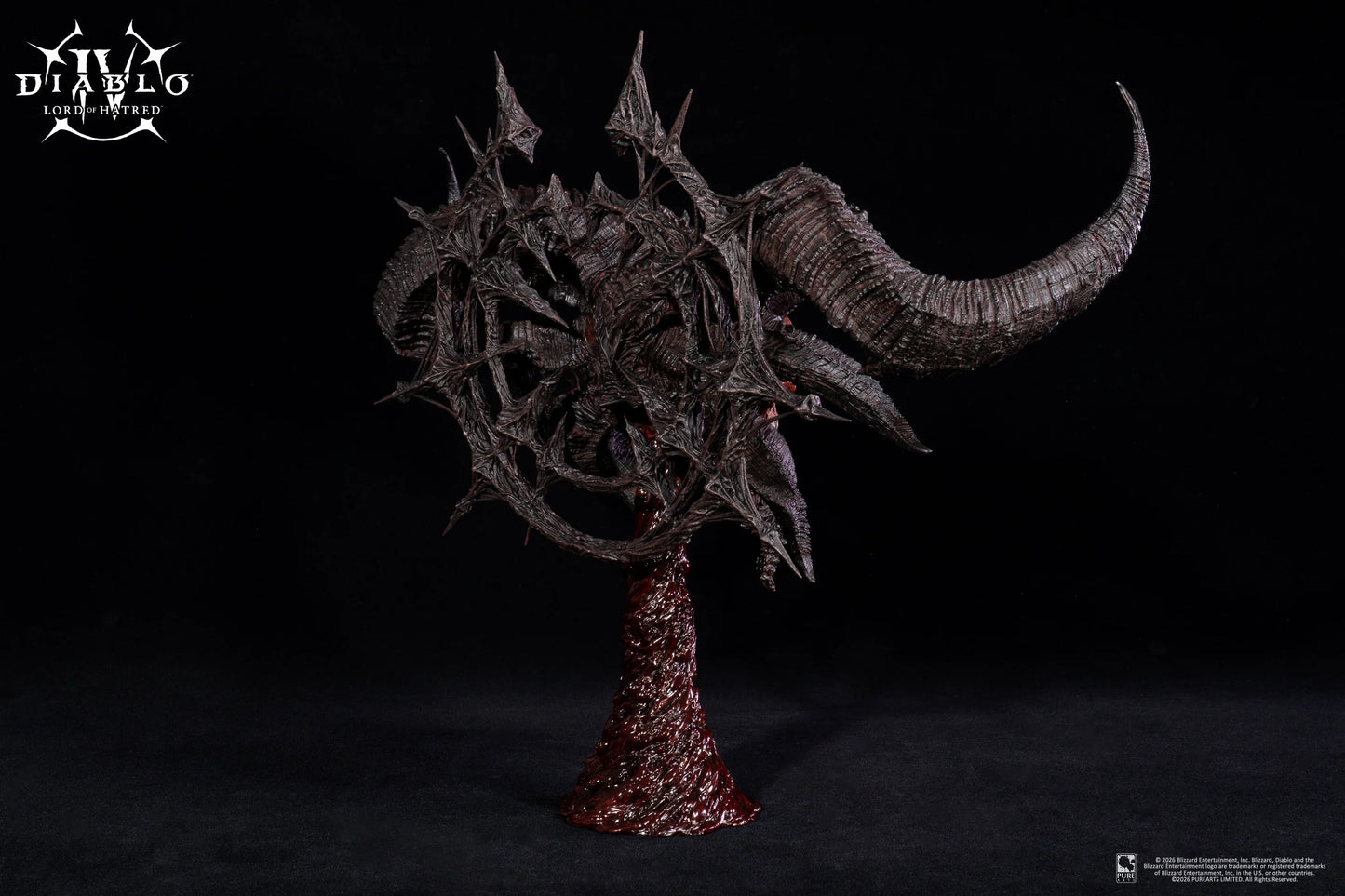 PureArts: Diablo IV Lord of Hatred - Mascara de Mephisto Replica Escala 1/2 Preventa