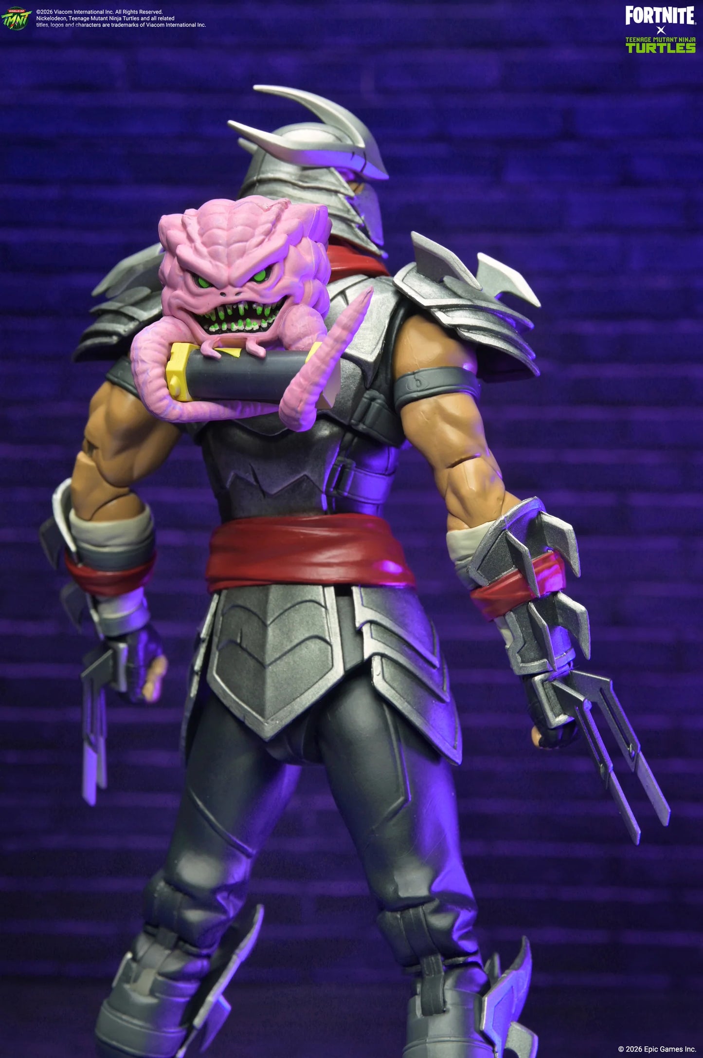 NECA Figura de Accion: TMNT Tortugas Ninja X Fortnite - Shredder 7 Pulgadas Preventa