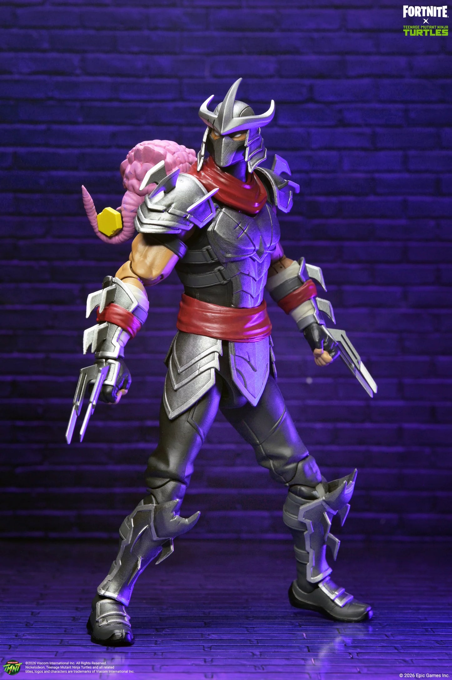 NECA Figura de Accion: TMNT Tortugas Ninja X Fortnite - Shredder 7 Pulgadas Preventa