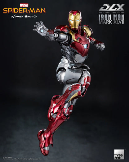 Threezero Dlx Series: Marvel Spider-Man De Regreso A Casa - Iron Man Mark 47 Preventa