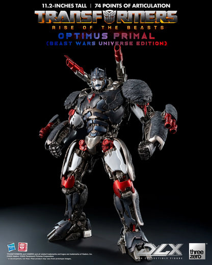 Threezero Dlx Series: Transformers Rise Of The Beasts - Optimus Primal Preventa