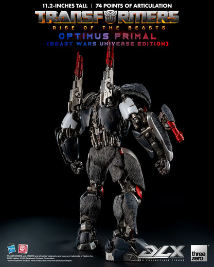Threezero Dlx Series: Transformers Rise Of The Beasts - Optimus Primal Preventa