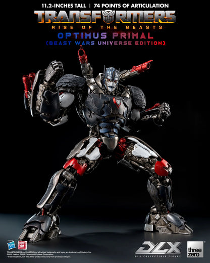 Threezero Dlx Series: Transformers Rise Of The Beasts - Optimus Primal Preventa