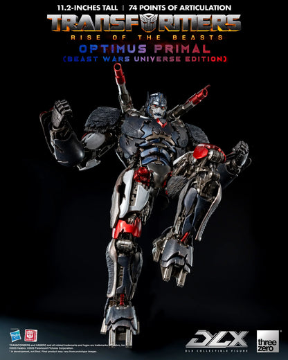 Threezero Dlx Series: Transformers Rise Of The Beasts - Optimus Primal Preventa