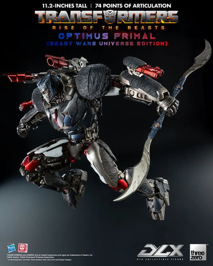 Threezero Dlx Series: Transformers Rise Of The Beasts - Optimus Primal Preventa