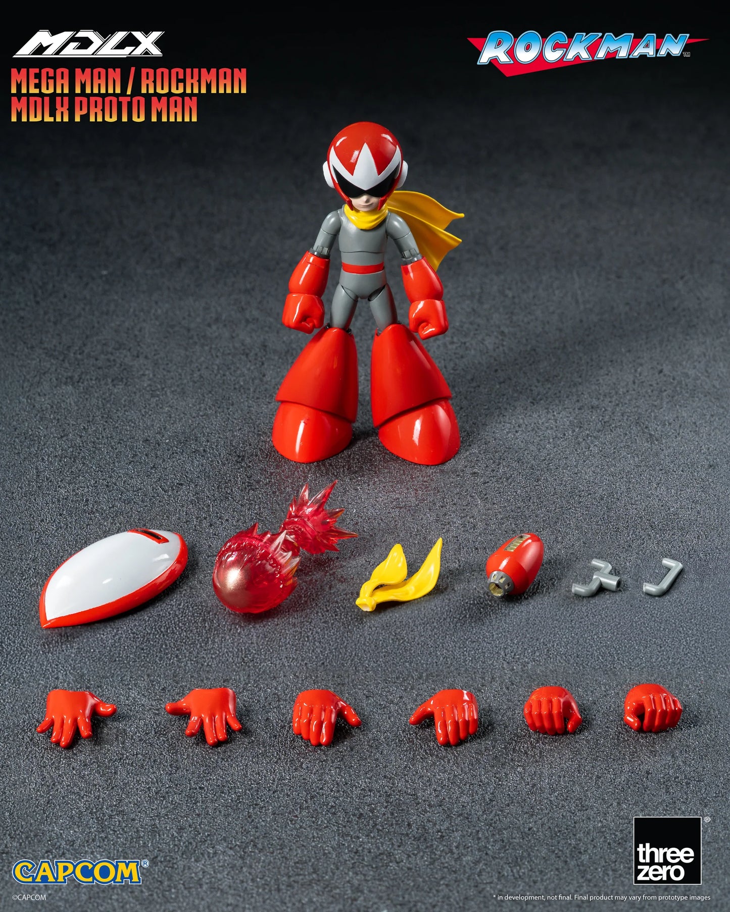 Threezero Mdlx Series: Mega Man - Proto Man Preventa