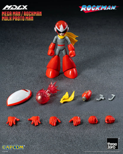 Threezero Mdlx Series: Mega Man - Proto Man Preventa