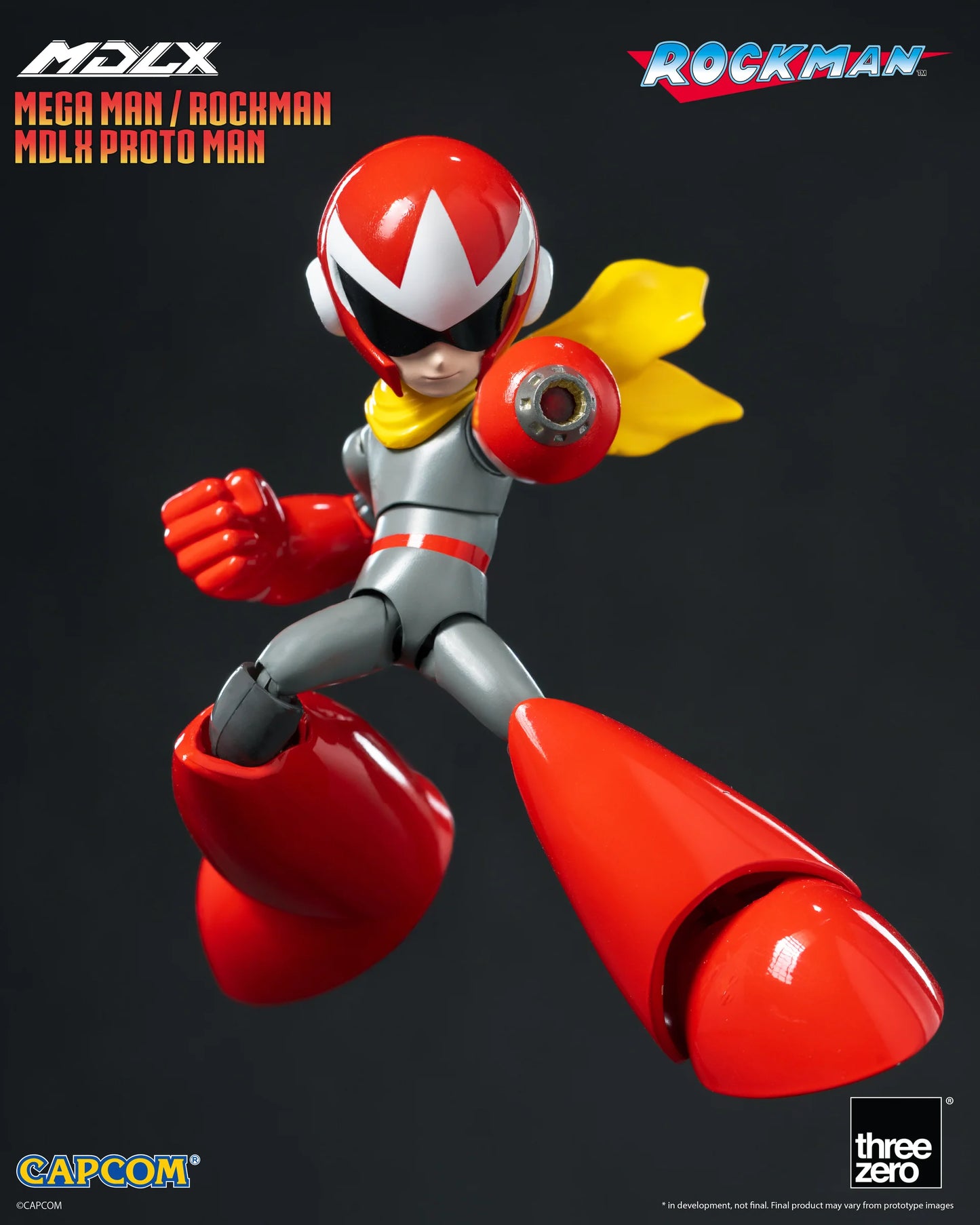 Threezero Mdlx Series: Mega Man - Proto Man Preventa