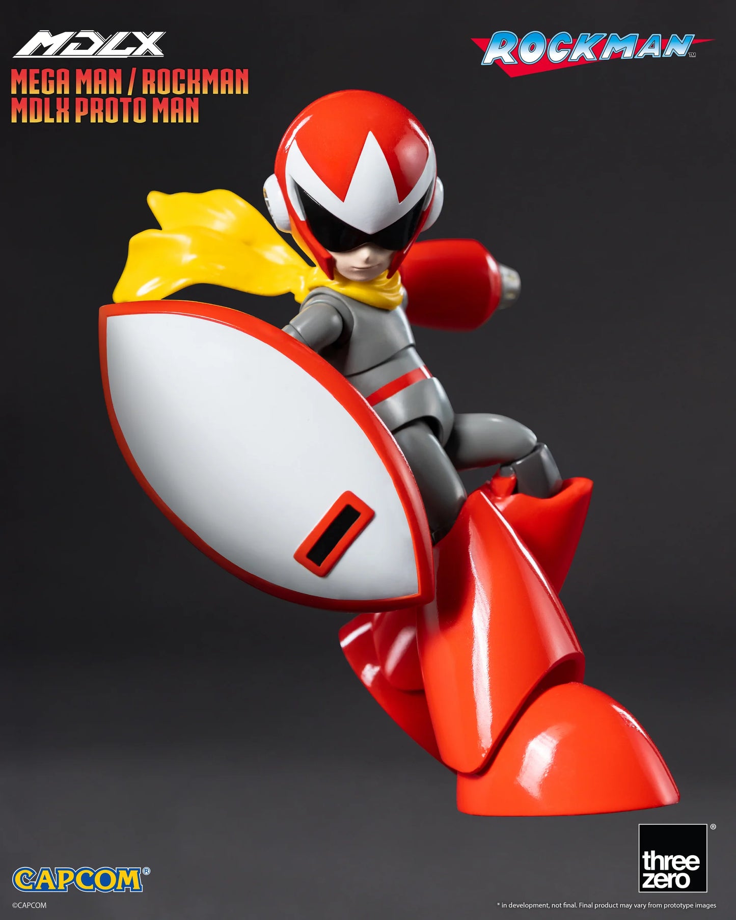 Threezero Mdlx Series: Mega Man - Proto Man Preventa