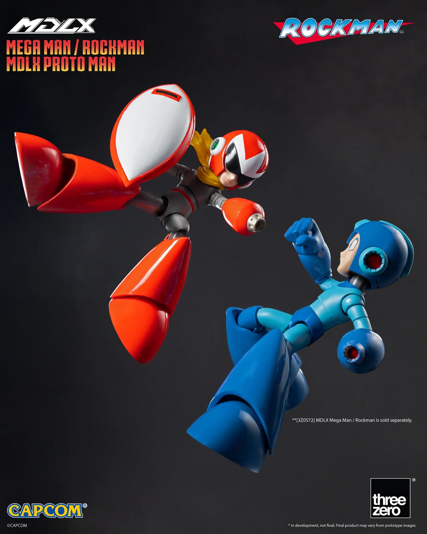 Threezero Mdlx Series: Mega Man - Proto Man Preventa