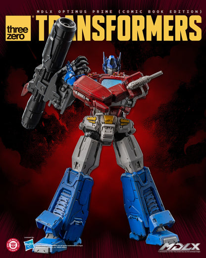 Threezero Mdlx Series: Transformers - Optimus Prime Edicion Comic Preventa