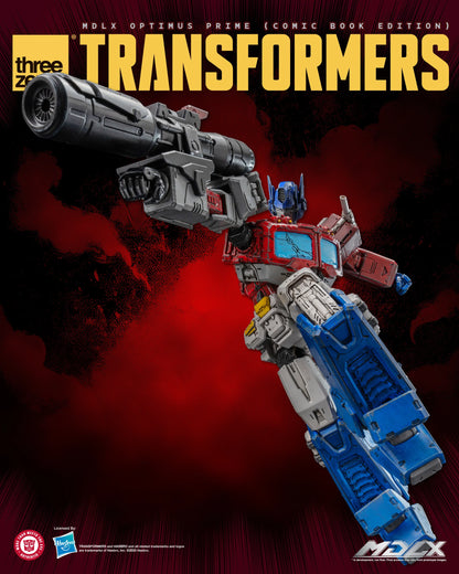 Threezero Mdlx Series: Transformers - Optimus Prime Edicion Comic Preventa