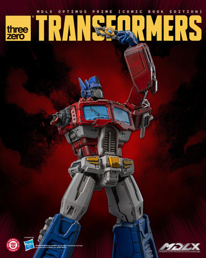 Threezero Mdlx Series: Transformers - Optimus Prime Edicion Comic Preventa