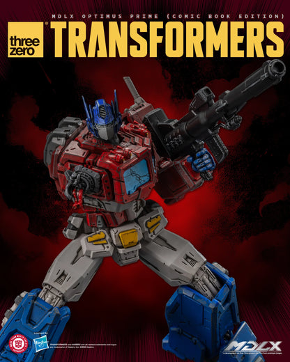 Threezero Mdlx Series: Transformers - Optimus Prime Edicion Comic Preventa