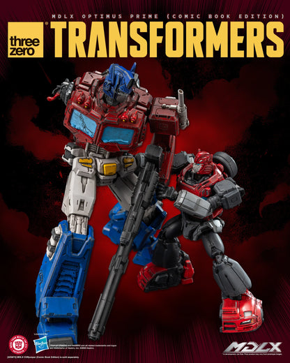 Threezero Mdlx Series: Transformers - Optimus Prime Edicion Comic Preventa