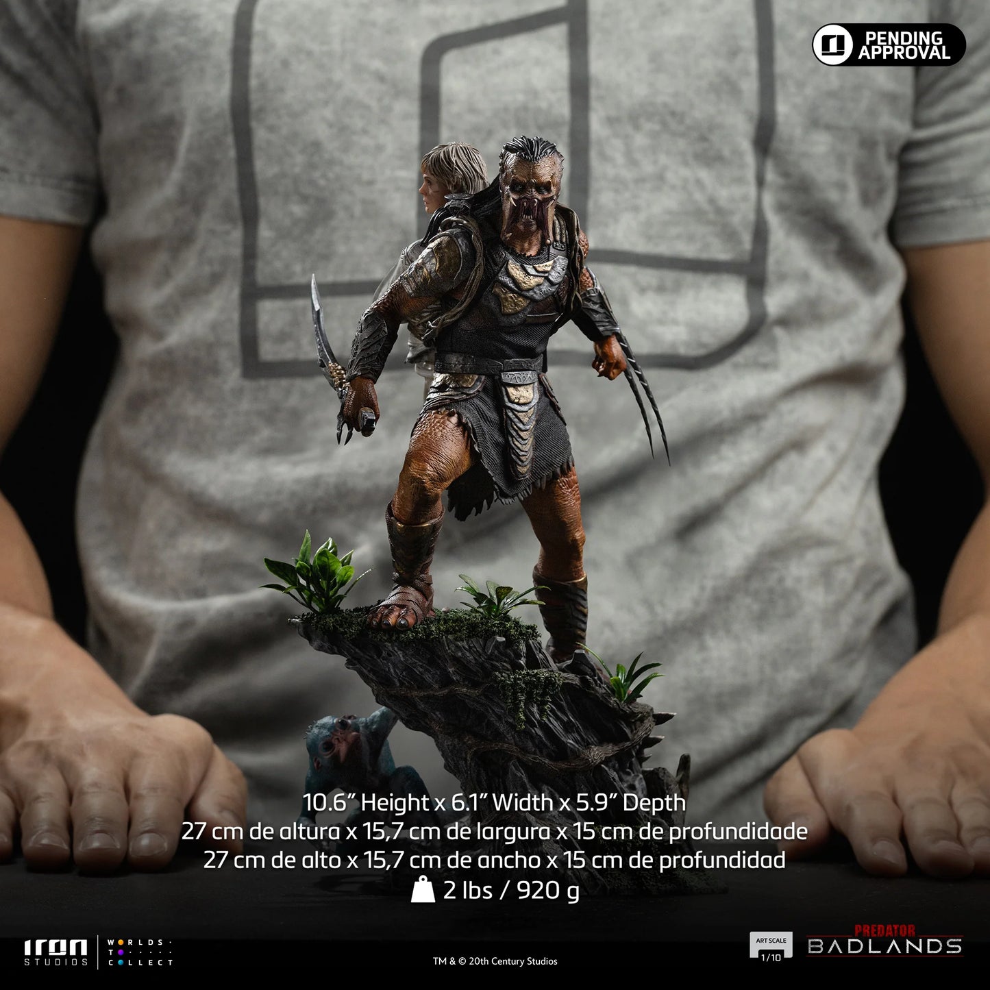 IRON Studios: Predator Blands - Predator Dek y Thia Escala de Arte 1/10 Preventa