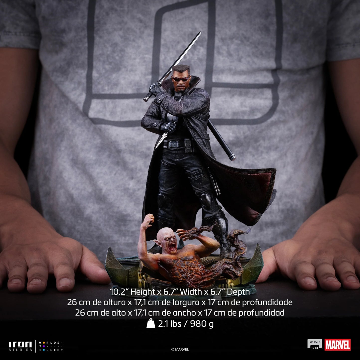 IRON Studios: Marvel - Blade Escala de Arte 1/10 Preventa
