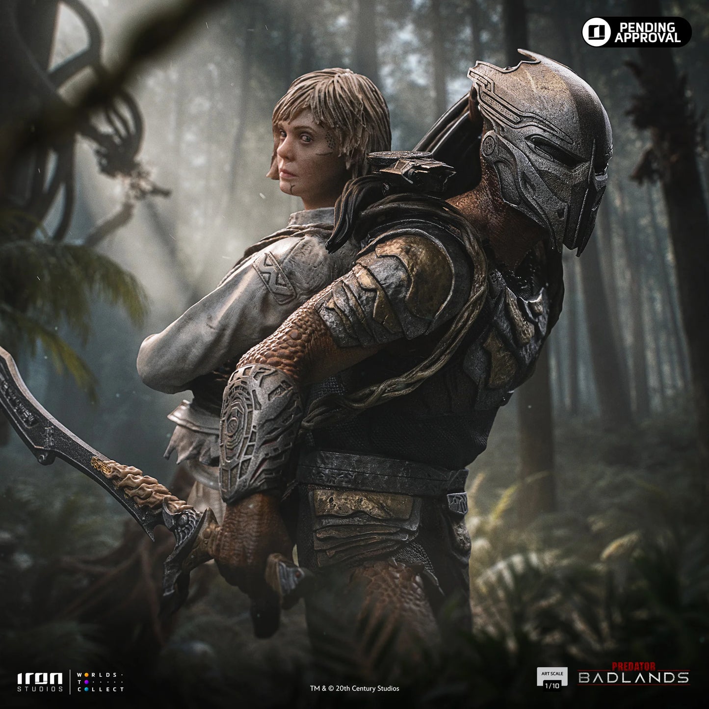 IRON Studios: Predator Blands - Predator Dek y Thia Escala de Arte 1/10 Preventa