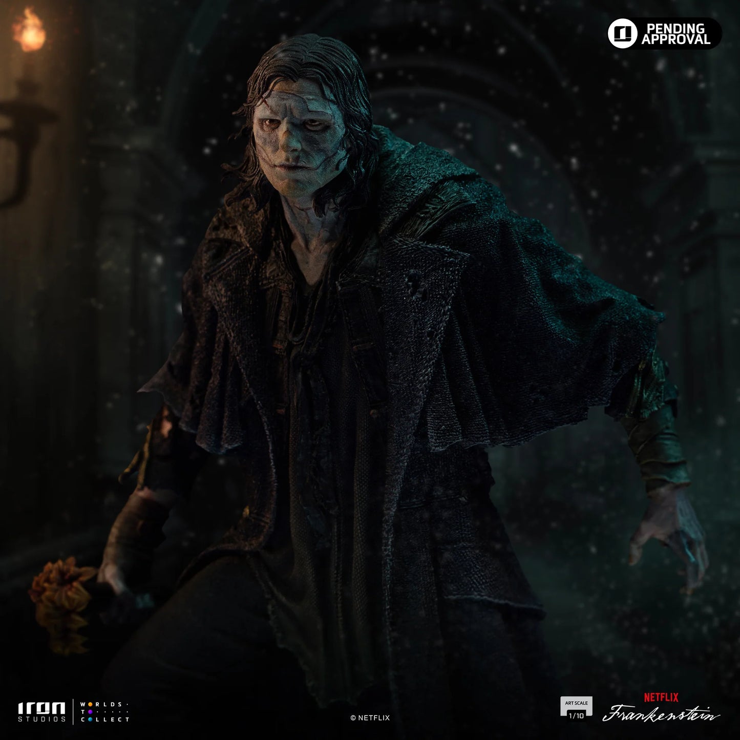 IRON Studios: Frankenstein - Monstruo de Frankenstein Escala de Arte 1/10 Preventa