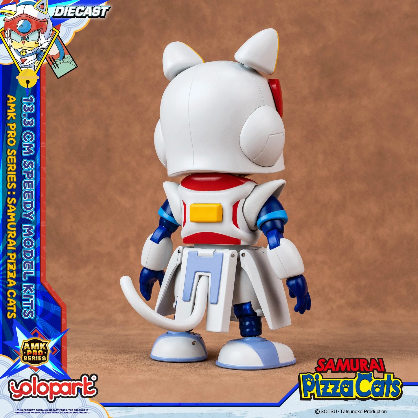 Yolopart AMK PRO Series Gatos Samurai Pizza Cats Speedy Ceviche