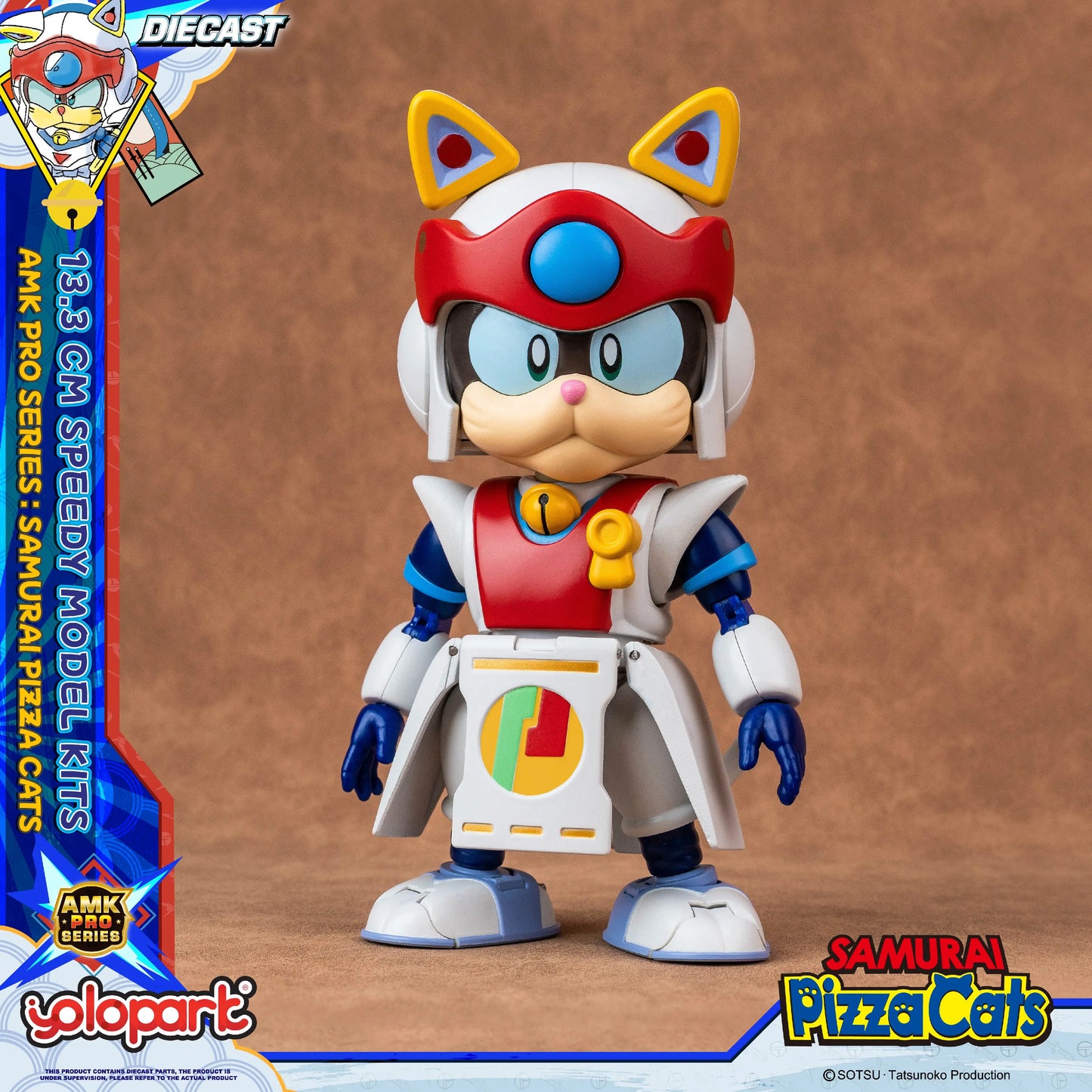 Yolopart AMK PRO Series Gatos Samurai Pizza Cats Speedy Ceviche