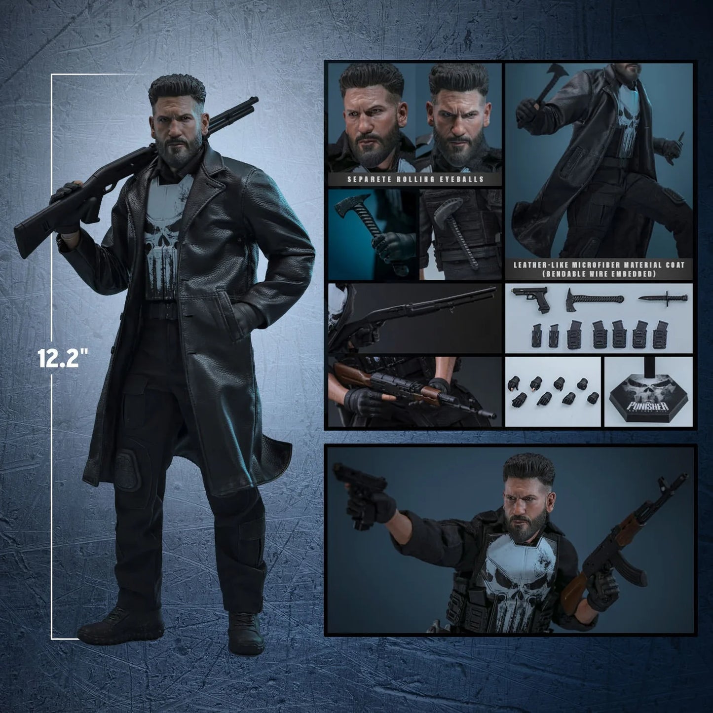 Hot toys Television Masterpiece Series: Marvel The Punisher One Last Kill - Punisher Escala 1/6 Preventa