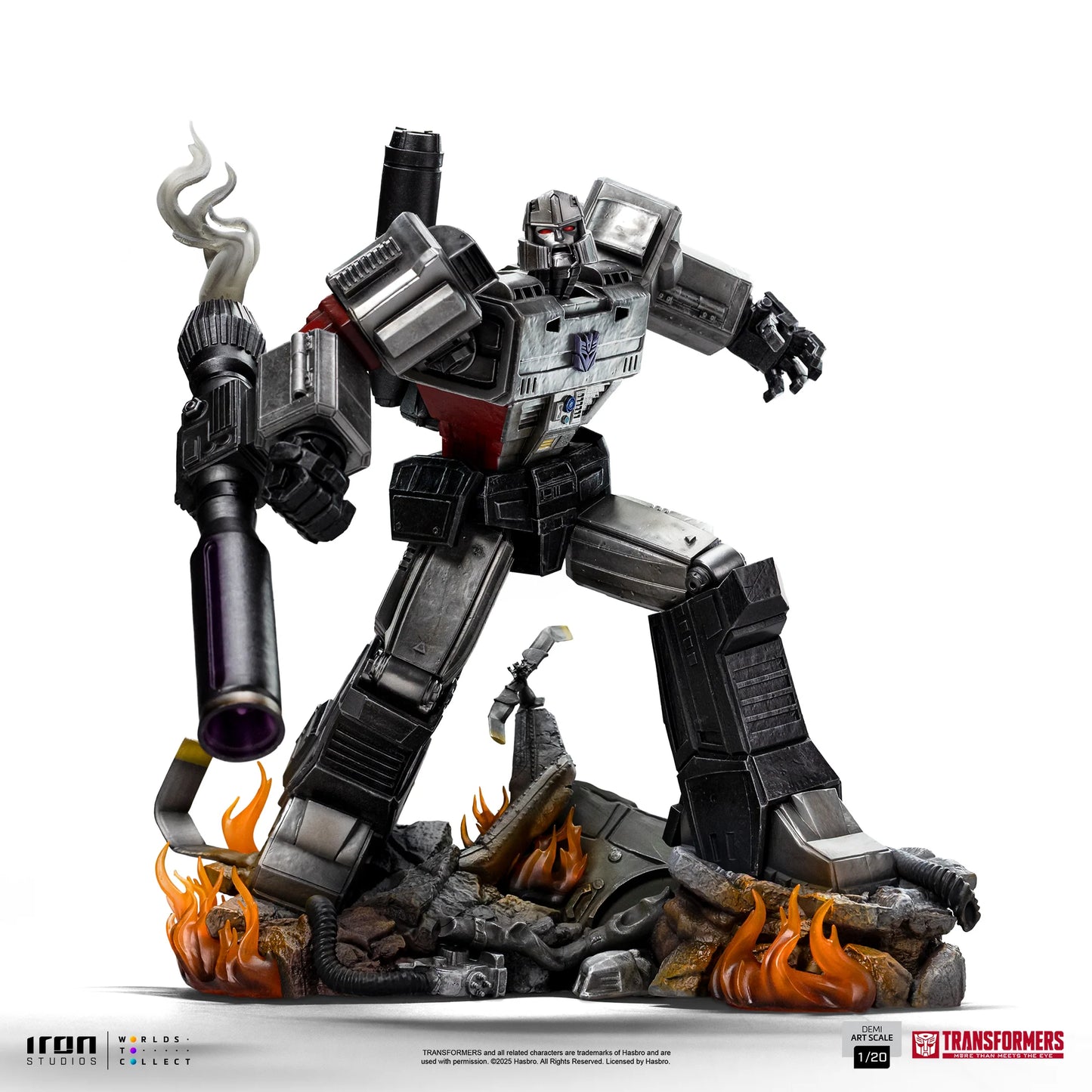 IRON Studios: Transformers - Megatron Demi Escala De Arte 1/20 Preventa