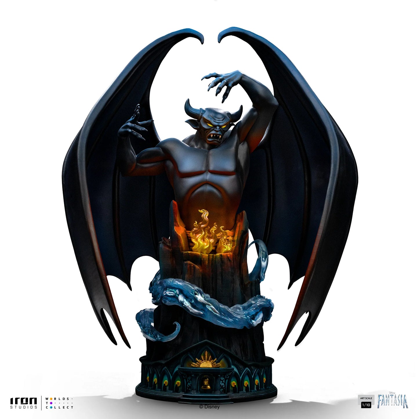 IRON Studios: Disney Fantasía - Chernabog Escala de Arte 1/20 Preventa