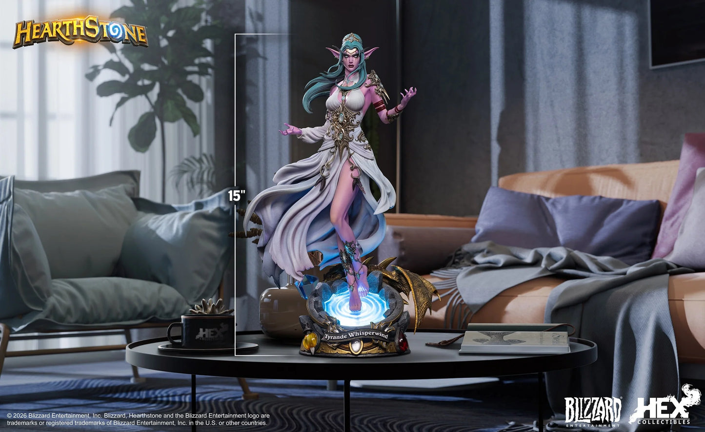 HEX Collectibles: Hearthstone - Tyrande Whisperwind Escala 1/6 Preventa