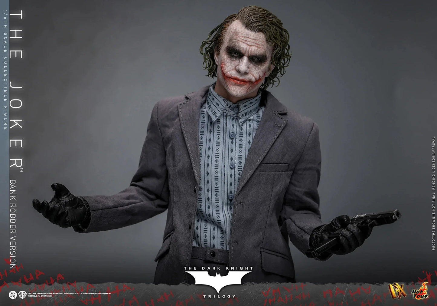 Hot Toys DX Series: DC The Dark Knight Trilogy - The Joker Bank Robber Escala 1/6 Preventa