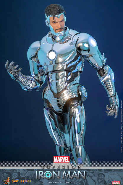 Hot Toys Movie Masterpiece Series Diecast: Marvel Comics - Superior Iron Man Escala 1/6 Preventa