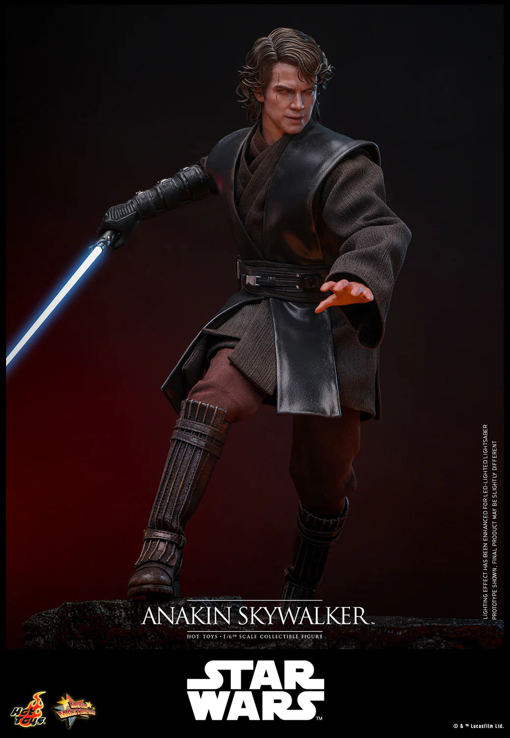 Hot Toys Movie Masterpiece Series: Star Wars La venganza de los Sith - Anakin Skywalker Escala 1/6 Preventa