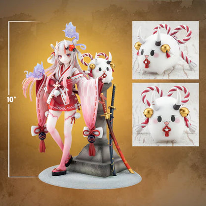 Kotobukiya: Hololive production - Nakiri Ayame Shrine Maiden Fortune Outfit Escala 1/7 Preventa